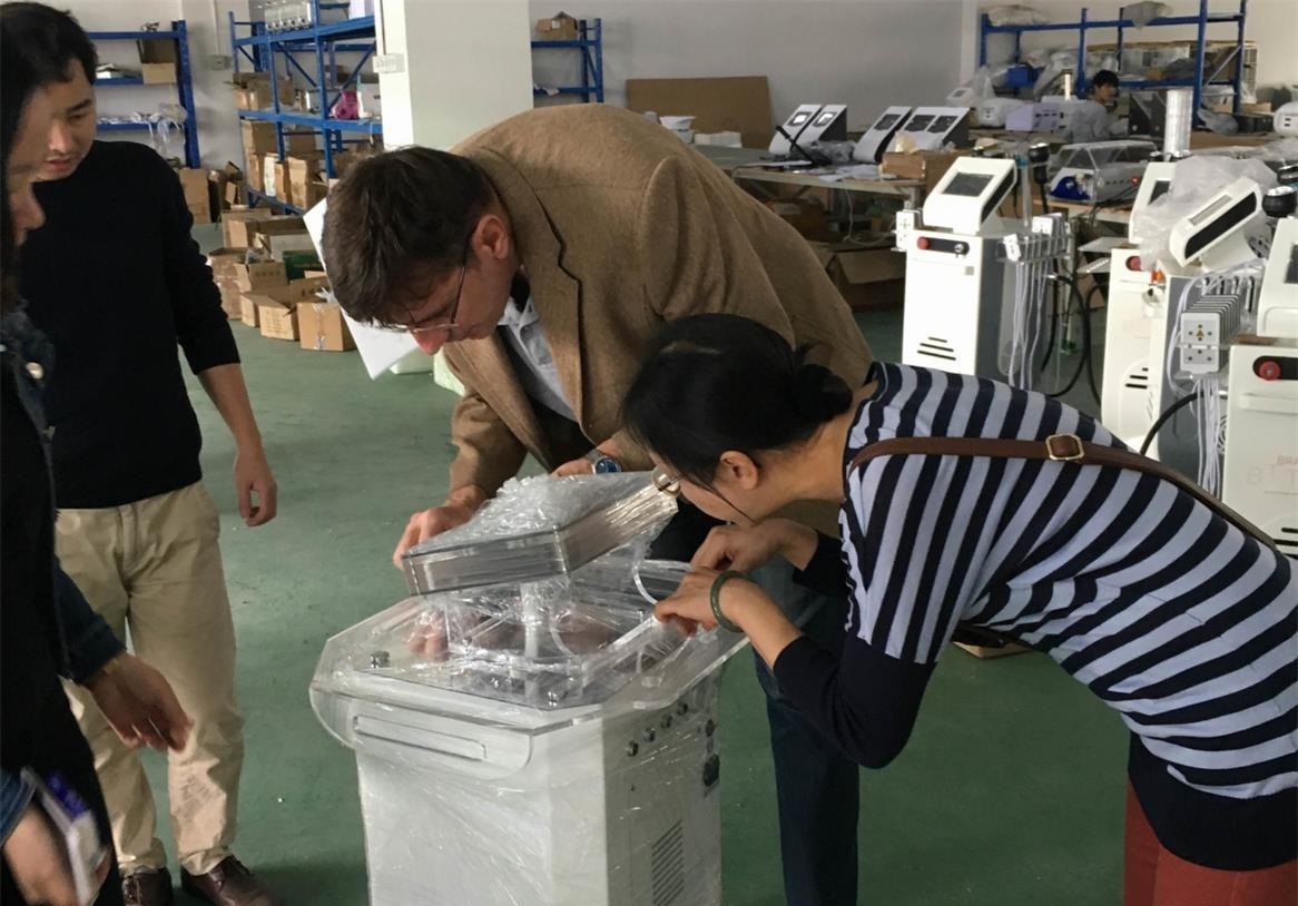 Guangzhou Auro Beauty Equipment Co., Ltd linha de produção da fábrica