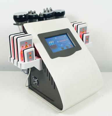 Máquina gorda 40Khz RF 6 da beleza do emagrecimento de Lipolaser da cavitação em 1 multi função