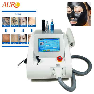 Máquina portátil do laser da casca do carbono do Nd Yag da máquina permanente da remoção da tatuagem do laser