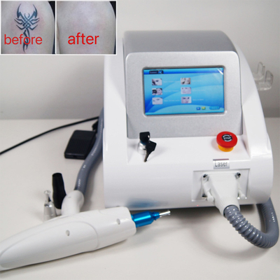 a máquina Q da remoção da tatuagem do laser da sobrancelha 500W comutou a casca do carbono do ND YAG