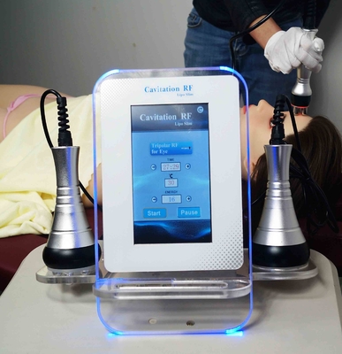 3 em 1 perda de peso da radiofrequência da máquina 40K do emagrecimento da cavitação do corpo do RF