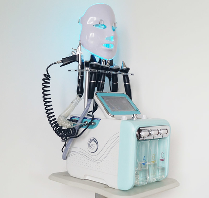 Máquina facial 9 de Hydraskin Hydrodermabrasion em 1 1,5 megahertz para a limpeza da pele