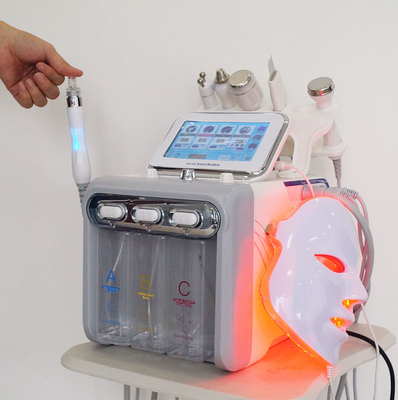 8 em 1 máquina facial do oxigênio ultrassônico facial do hidrogênio da máquina da bolha H2O2