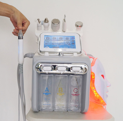 8 em 1 máquina facial do oxigênio ultrassônico facial do hidrogênio da máquina da bolha H2O2