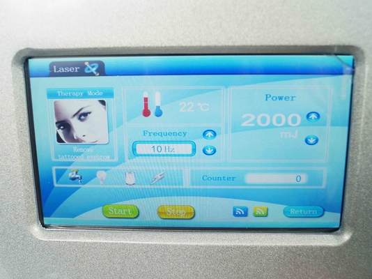 Casca do carbono da máquina da remoção da tatuagem do laser do picosegundo para o salão de beleza