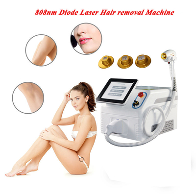 3 máquina Sapphire Epidermis Cooling da remoção do cabelo do laser do diodo do comprimento de onda 808nm