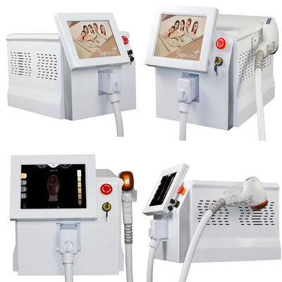 Sistema profissional da remoção do cabelo do laser do diodo das máquinas 1000W 808nm da remoção do cabelo do laser do Ipl