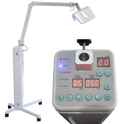 Máquina conduzida leve vermelha antienvelhecimento do rejuvenescimento da pele da máquina da terapia da luz do diodo emissor de luz da clínica 30Hz PDT