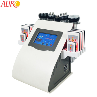 Máquina 6 da cavitação do laser de Lipo em 1 máquina do vácuo da forma do corpo do RF