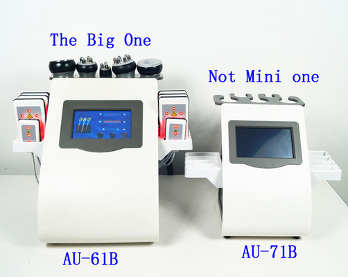 Máquina 6 da cavitação do laser de Lipo em 1 máquina do vácuo da forma do corpo do RF