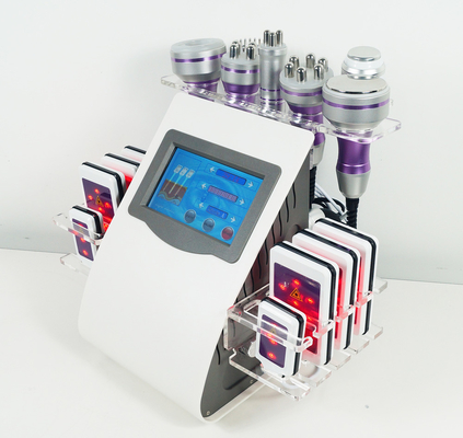 Máquina multifuncional 9 da cavitação do laser em 1 dispositivo da face lift de Microcurrent