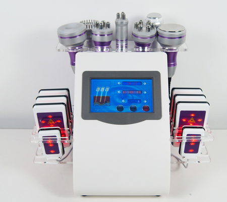 Máquina multifuncional 9 da cavitação do laser em 1 dispositivo da face lift de Microcurrent