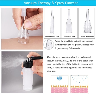 Máquina Multifunction ultrassônica da beleza da máquina facial de alta frequência galvânico dos termas