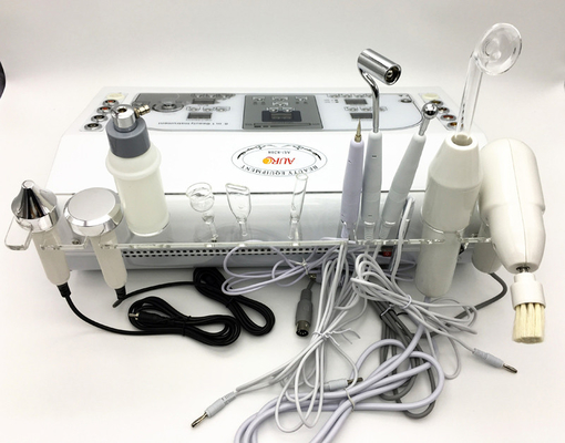 Máquina Multifunction ultrassônica da beleza da máquina facial de alta frequência galvânico dos termas