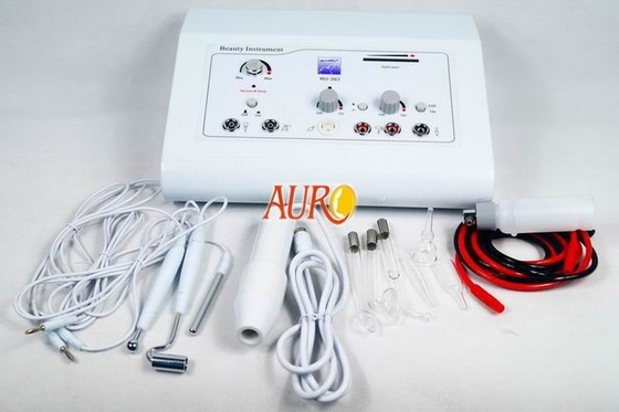 Máquina facial multifuncional de alta frequência galvânico 4 em 1 vácuo 110V/220V