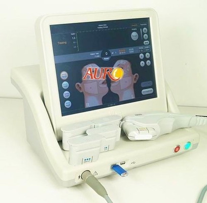 pele da máquina do emagrecimento de 3.0mm 4.5mm 2D HIFU que aperta a remoção do enrugamento