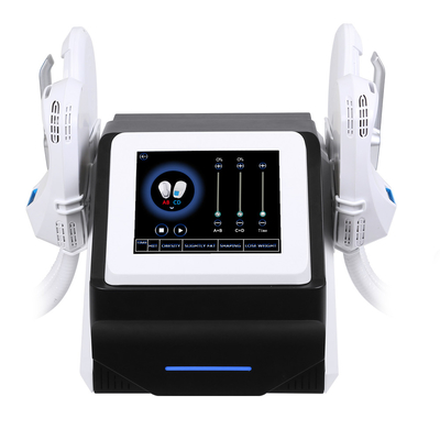 A máquina HI EMT 4 do Stimulator do músculo da aptidão do EMS dos termas segura a cor branca