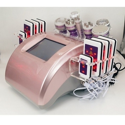 S dá forma 220V à máquina 9 da cavitação do laser Lipo em 1 terapia do fotão do RF do vácuo