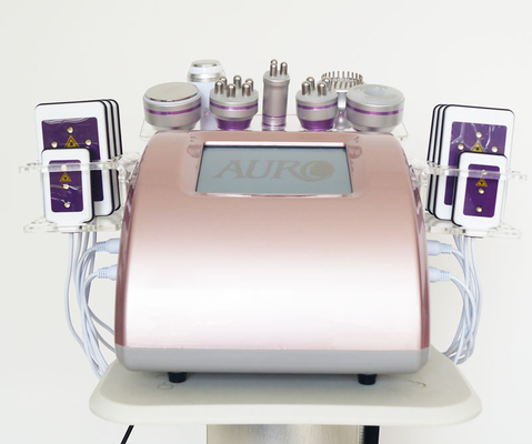 9 em 1 máquina do RF do emagrecimento do corpo da máquina 40K da cavitação do laser do vácuo
