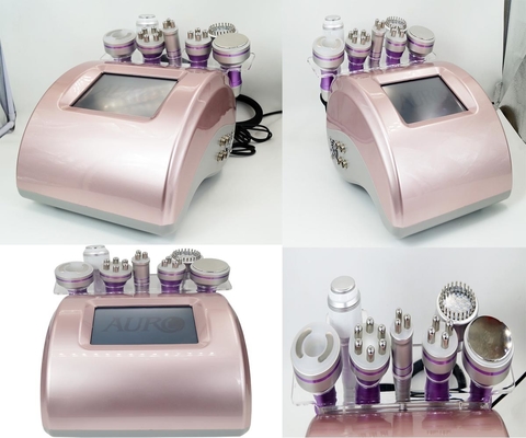 máquina 8 do emagrecimento da cavitação da beleza do corpo de 110V 220V em 1 40K vácuo RF