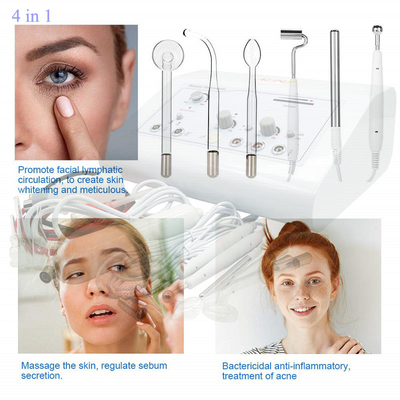 Tratamento galvânico 4 da máquina da remoção da acne da cara do vácuo em 1 50Hz - 60Hz