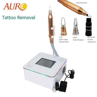 Pele da máquina da beleza da remoção da tatuagem do laser que clarea 1320nm 1064nm 532nm