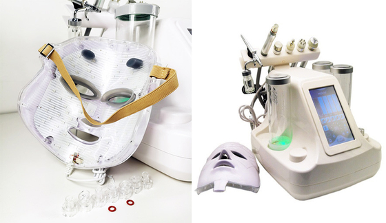 Terapia 7 de Microcurrent em 1 cuidados com a pele ultrassônico da máquina facial do Hydra para termas