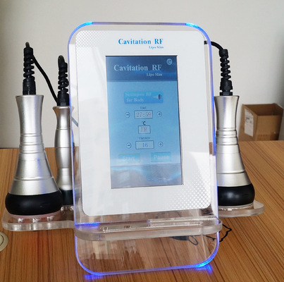 3 em 1 rejuvenescimento multifuncional da pele da máquina ultrassônica do emagrecimento da cavitação
