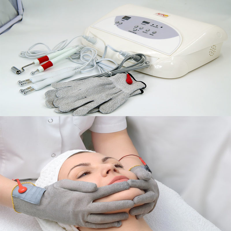 Micro rolo atual 3 da massagem de cara da terapia em produtos de 1 cuidados com a pele da face lift de Microcurrent