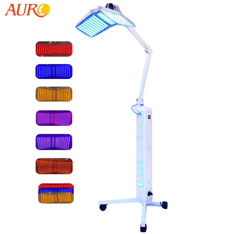 Máquina conduzida leve vermelha antienvelhecimento do rejuvenescimento da pele da máquina da terapia da luz do diodo emissor de luz da clínica 30Hz PDT