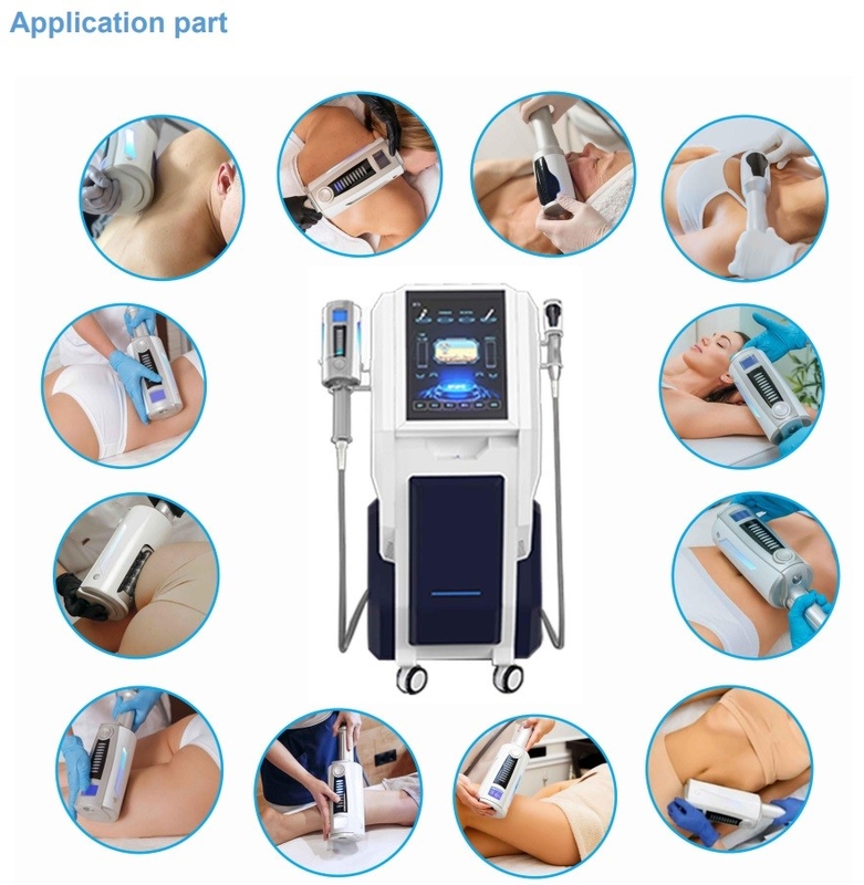 Corpo interno do rolo da bola que esculpe o tipo vertical do alívio das dores da máquina da massagem